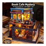 DIY Book Nook Kit – Book Cafe Mystery | Cozy Bookshop Nook & Cover