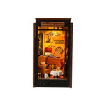 DIY Book Nook Kit – Great Detective's Diary | LED Mystery Study Diorama