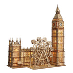 Big Ben Wooden Clock Construction Kit