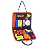 Portable Fabric Busy Board Activity Book