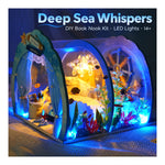 DIY Book Nook Kit – Deep Sea Whispers | Wooden Ocean Diorama Kit