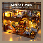 DIY Book Nook Kit – Serene Haven | Japanese-Style Wooden Room Kit
