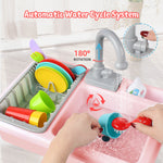 Outdoor Wooden Mud Kitchen with Water Play Sink