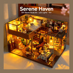 DIY Book Nook Kit – Serene Haven | Japanese-Style Wooden Room Kit
