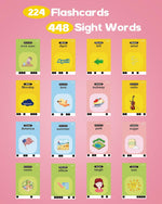 Talking Flash Card Reader with 224 Double-Sided Cards