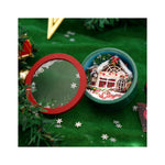 DIY Book Nook Kit – Christmas Garden House | Wooden Holiday Cottage