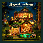 DIY Book Nook Kit – Beyond the Forest | Deep Forest Room with Dust Cover