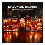 DIY Book Nook Kit – Tang Dynasty Chronicles | Imperial Street Diorama