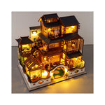 DIY Book Nook Kit – Fairy Sword Romance | Premium Musical LED Diorama