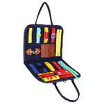 Portable Fabric Busy Board Activity Book