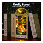 DIY Book Nook Kit – Firefly Forest | LED Wooden Book Nook Diorama