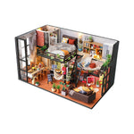 DIY Book Nook Kit – Literary Utopia | LED Wooden Study Room Kit