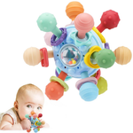 Colorful Sensory Rattle and Teething Toy