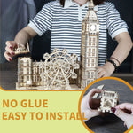Big Ben Wooden Clock Construction Kit