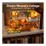 DIY Book Nook Kit – Dream Weaver's Cottage | Bohemian Miniature Room