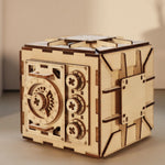 Wooden Puzzle Locker Construction Kit