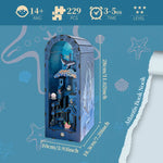Underwater Miniature Book Nook with Lights Kit