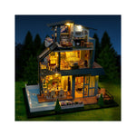 DIY Book Nook Kit – Sunlit Forest Villa | Large Premium Wooden Showpiece