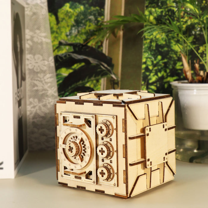 Wooden Combination Locker Model Kit