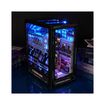 DIY Book Nook Kit – Near Future | Cyberpunk LED Bookshelf Diorama