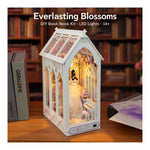 DIY Book Nook Kit – Everlasting Blossoms | Floral Miniature Book Nook