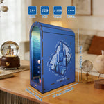 Underwater Book Nook Wooden Model Kit with Lights