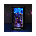 DIY Book Nook Kit – Near Future | Cyberpunk LED Bookshelf Diorama
