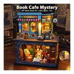 DIY Book Nook Kit – Book Cafe Mystery | Cozy Bookshop Nook & Cover