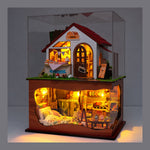 DIY Book Nook Kit – Forest Bakehouse | Cozy Wooden Bakery Diorama