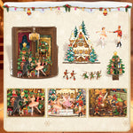 Nutcracker 3D Wooden Puzzle Music Box Kit - DIY Wind-Up Theater Gift