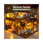 DIY Book Nook Kit – Serene Haven | Japanese-Style Wooden Room Kit