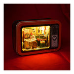 DIY Book Nook Kit – Forever Young | Nostalgic Tin Box Room with LED