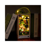 DIY Book Nook Kit – Firefly Forest | LED Wooden Book Nook Diorama