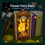 DIY Book Nook Kit – Flower Fairy Diary | Wooden Fairy Garden Room