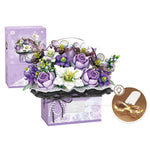 Flower Bouquet Building Block Display Kit