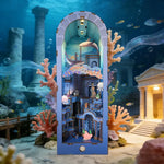 Underwater Miniature Book Nook with Lights Kit