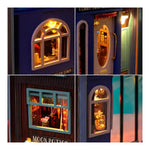 DIY Book Nook Kit – Overture Street | LED Wooden Street Diorama