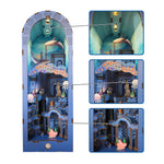 Underwater Book Nook Wooden Model Kit with Lights