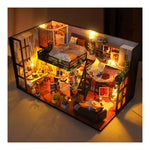 DIY Book Nook Kit – Literary Utopia | LED Wooden Study Room Kit