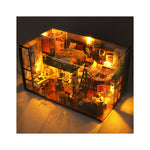 DIY Book Nook Kit – Literary Utopia | LED Wooden Study Room Kit