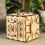 Wooden Puzzle Locker Construction Kit