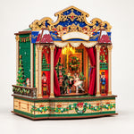 Nutcracker 3D Wooden Puzzle Music Box Kit - DIY Wind-Up Theater Gift