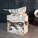 Wooden Whale Music Box Construction Kit