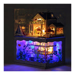 DIY Book Nook Kit – Hawaiian Impressions | Wooden Island Villa Model