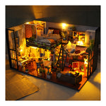 DIY Book Nook Kit – Literary Utopia | LED Wooden Study Room Kit